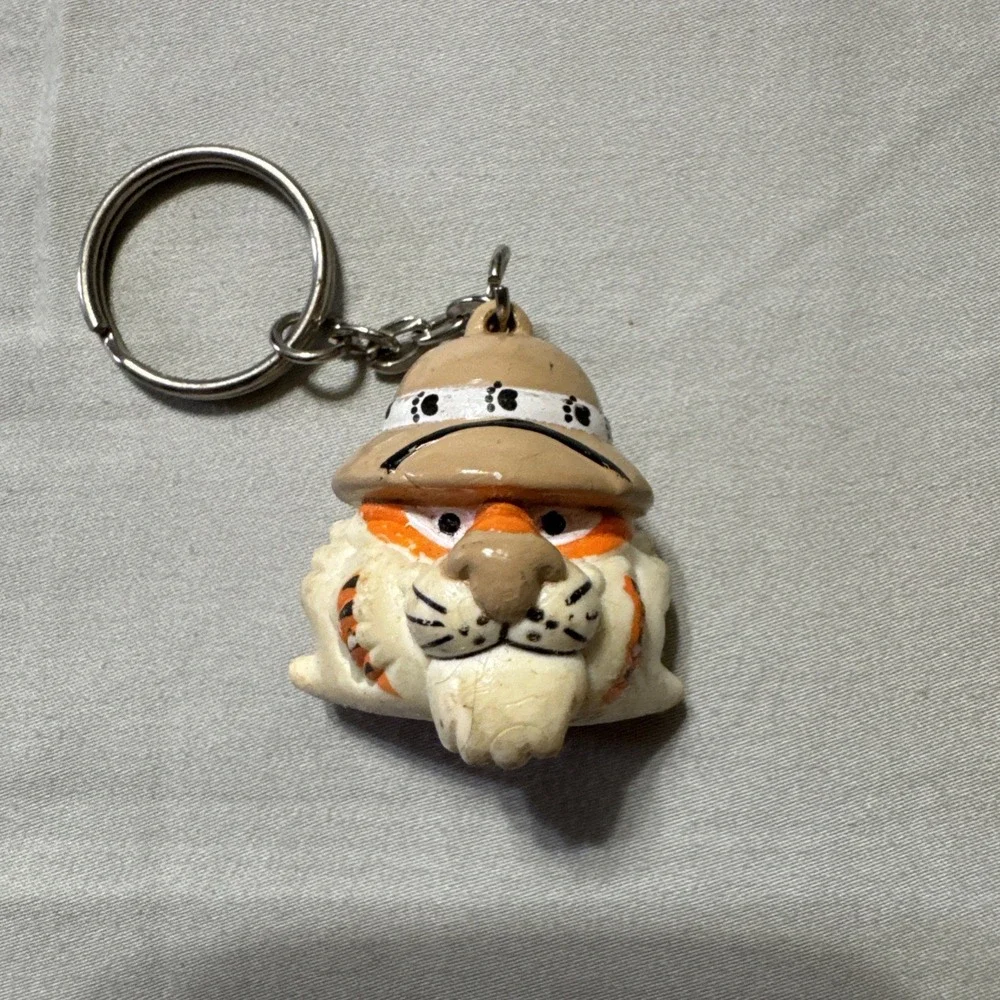 Tony the Tiger Safari Hat Cute Keychain 1997‎